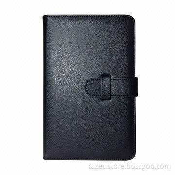 Genuine Leather/PU Case for iPad, Provides Protection, Customized Logos/Brands Welcomed